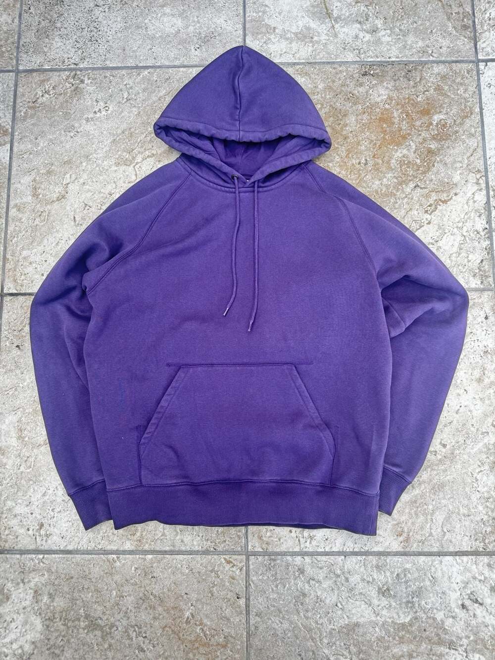 Carhartt WIP Hooded Chase Sweatshirt Purple Size L